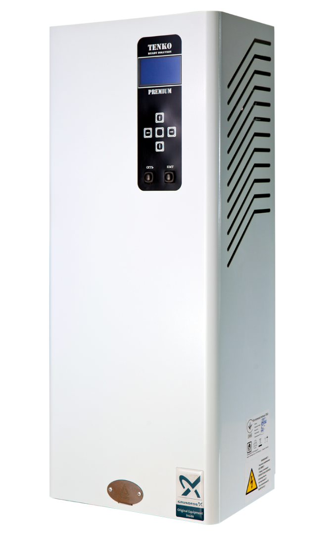 Электрический котел Tenko Премиум 6 кВт 380В (с насосом Grundfos)